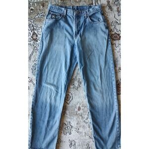 Men's Cinch Carter Denim Jeans White Label 33x32 Jean MB90633001 Western Faded